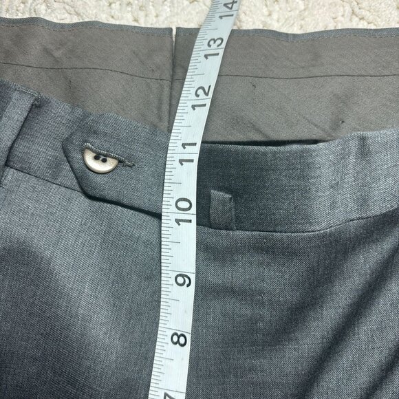 Ermenegildo Zegna Mens Wool Micronsphere Gray Dress Pants‎ Size 52R 36x30.5 - Picture 16 of 16